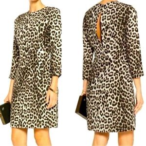 NEW Rag & Bone 100% Silk Leopard Dress-Keyhole Opening in Back SZ 4 Classic $595